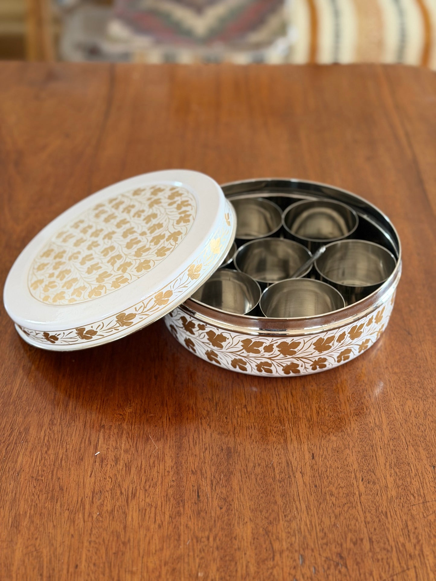 Handpainted Spice Tins