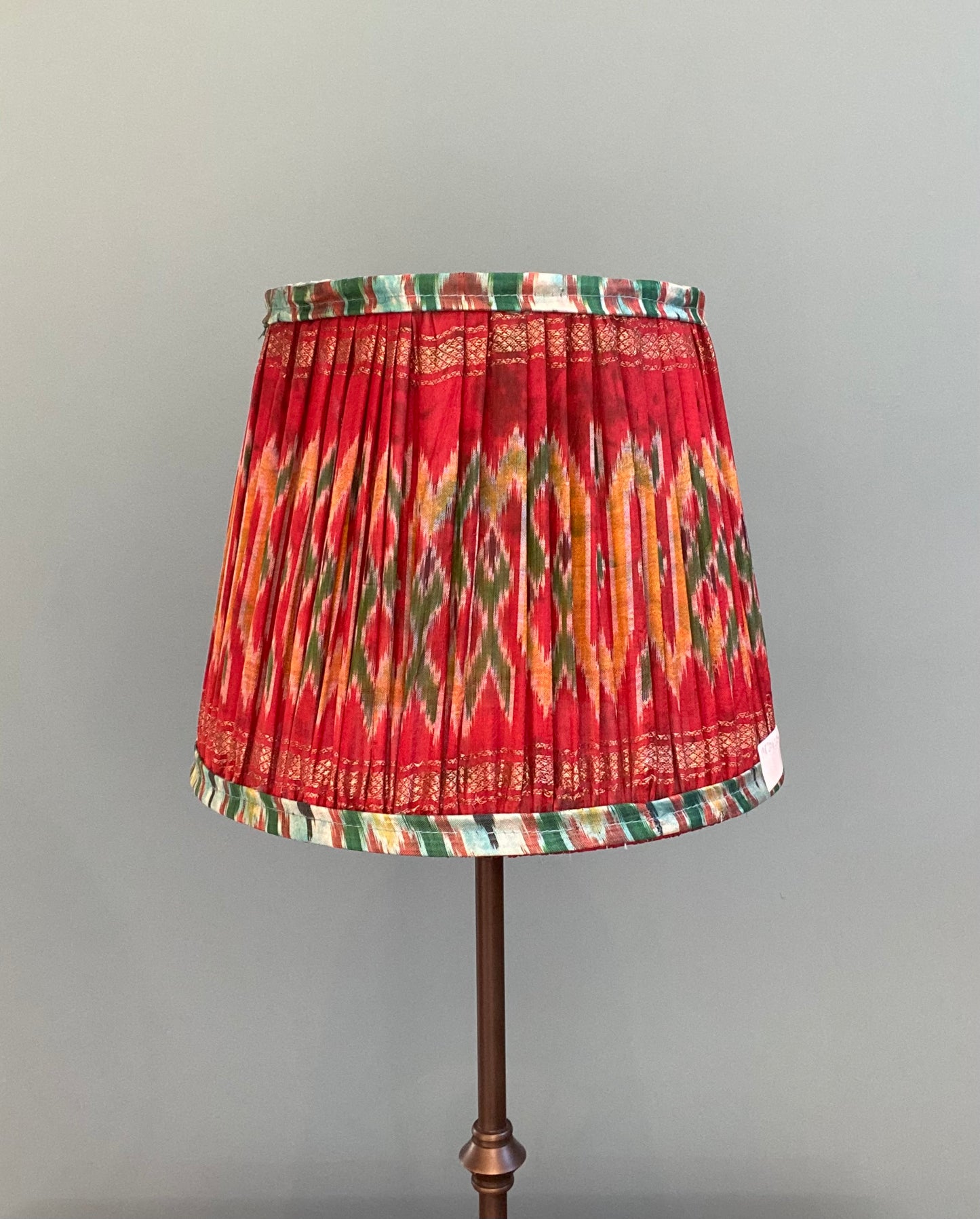 Upcycled silk sari lampshades 26cm