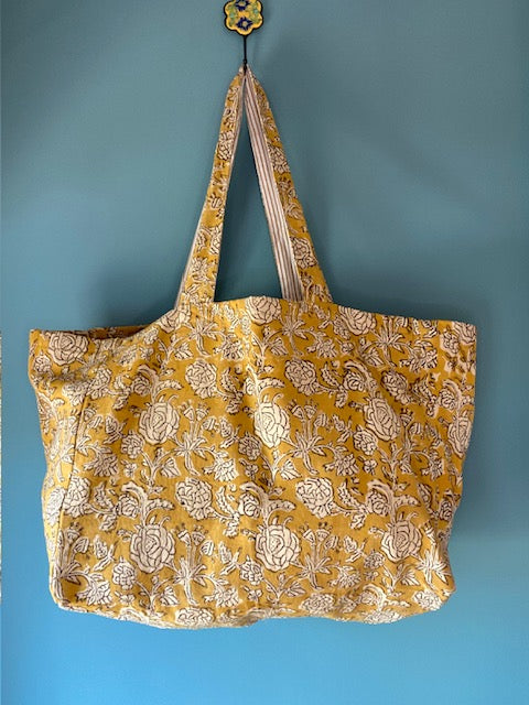 Cotton Printed Shoulder Bags