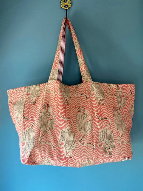 Cotton Printed Shoulder Bags