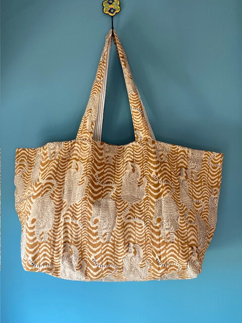 Cotton Printed Shoulder Bags