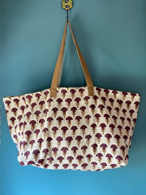 Cotton Printed Shoulder Bags