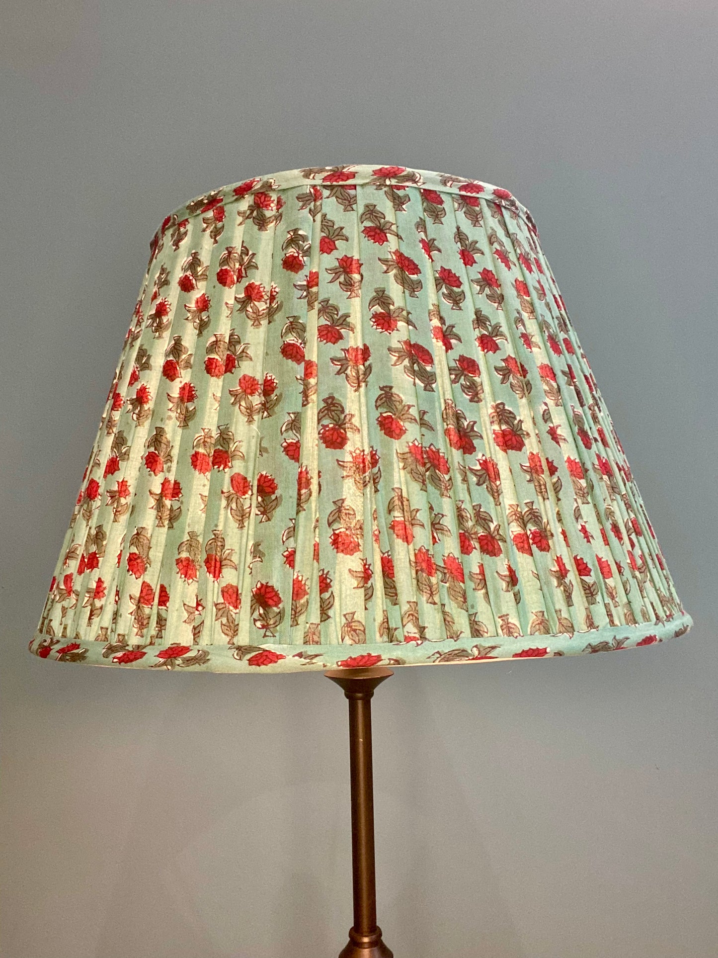 Lampshades in printed cotton medium