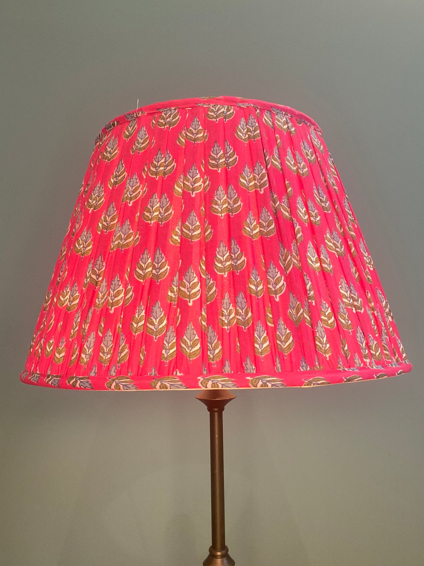 Lampshades in printed cotton medium