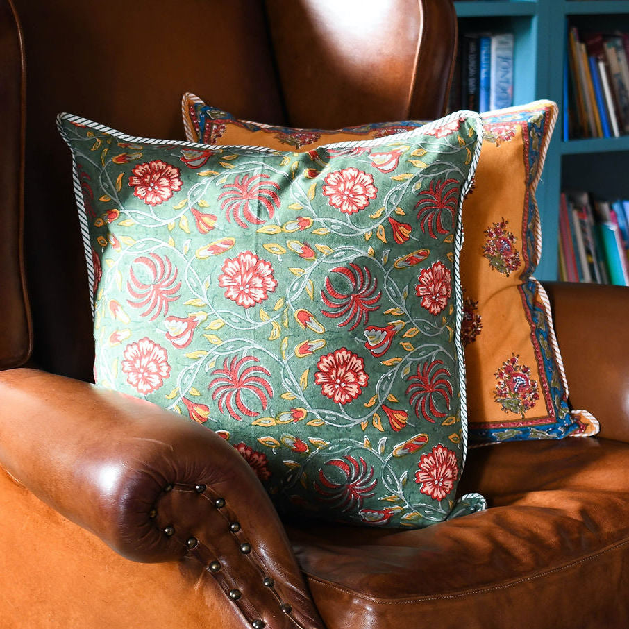 Cushion Covers in cotton floral print