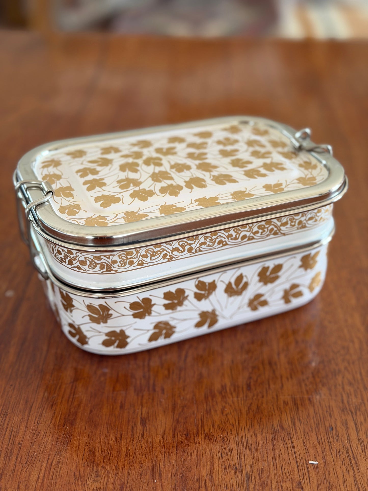 Hand painted Bento Lunch box