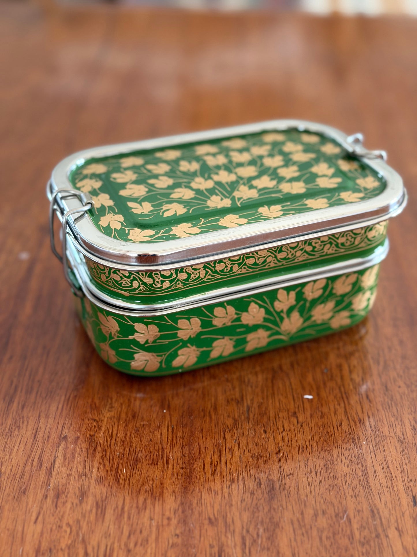 Hand painted Bento Lunch box