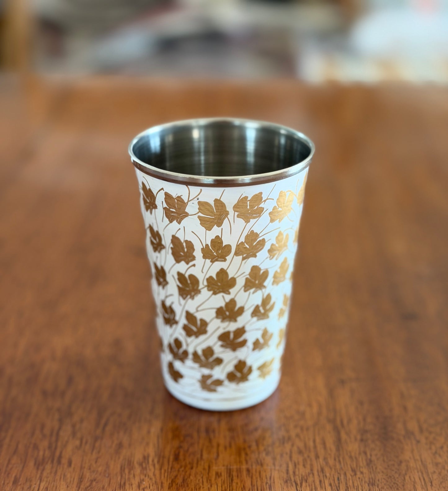 Hand painted Metal Tumblers/cups