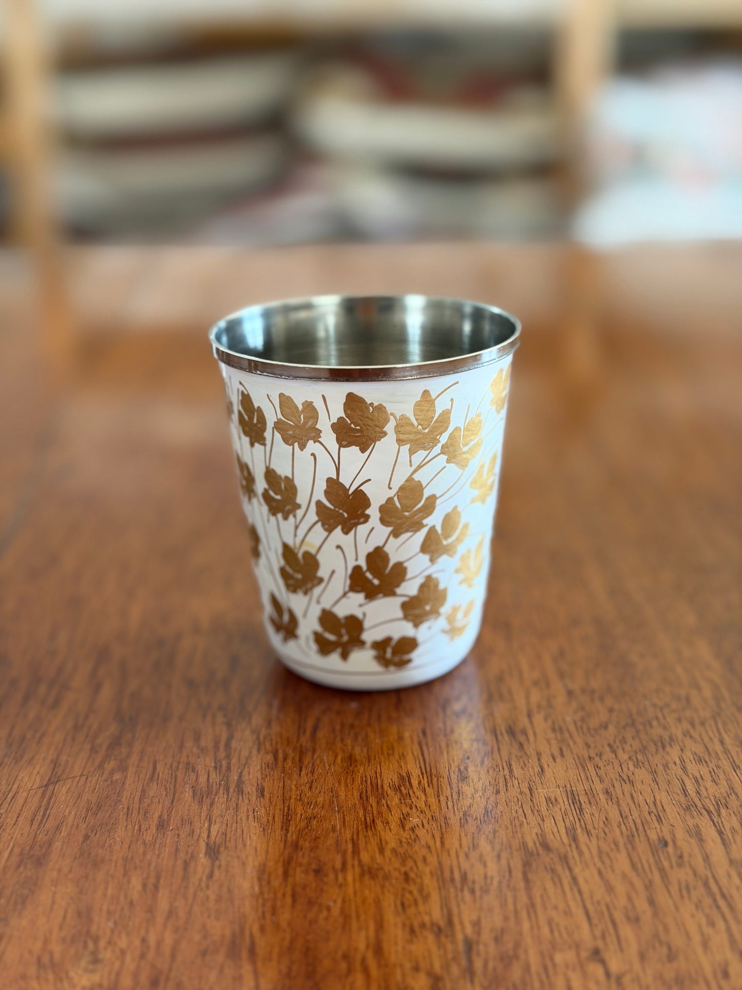 Hand painted Metal Tumblers/cups