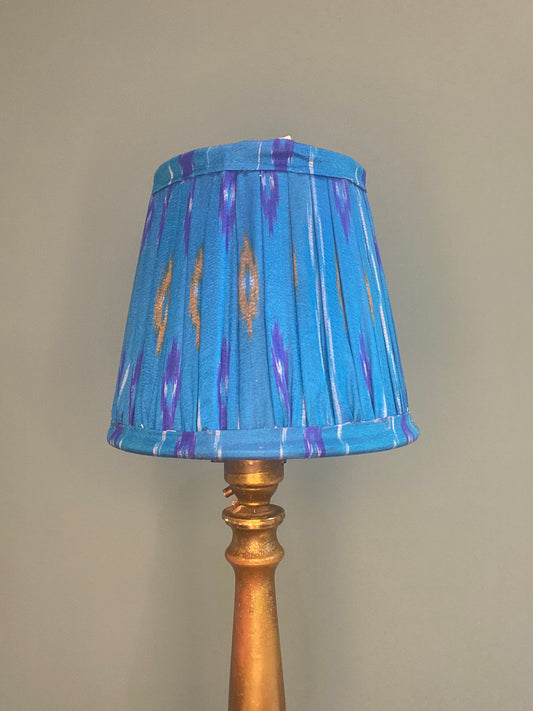 Lampshades in woven silk small Clip on