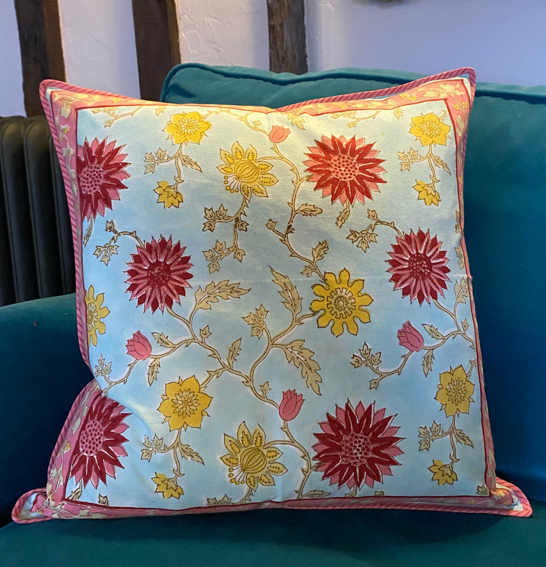 Cushion Covers in cotton floral print